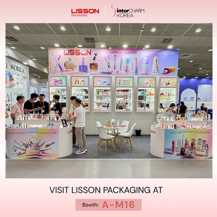 Lisson Packaging, InterCHARM Korea'da Parladı: Çevre Dostu ve Lüks Kozmetik Ambalaj Yeniliklerinde Öncülük Ediyor