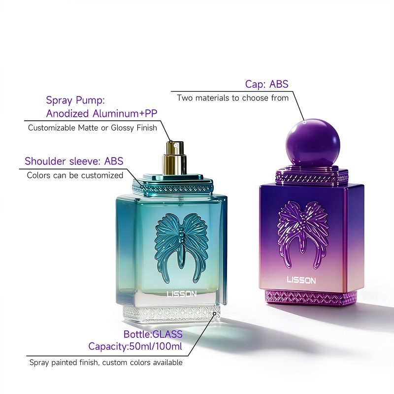 50ml 100ml Luxury Elf Shaped Glass Perfume Bottle 50ml 100ml Luxury Elf Shaped Glass Perfume Bottle