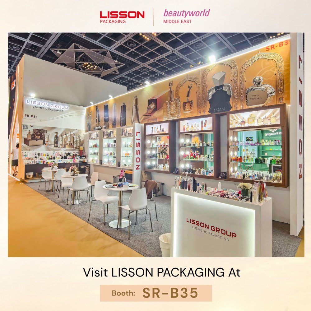 Lisson Packaging Showcases Luxury Glass Packaging Solutions at Beautyworld Middle East
